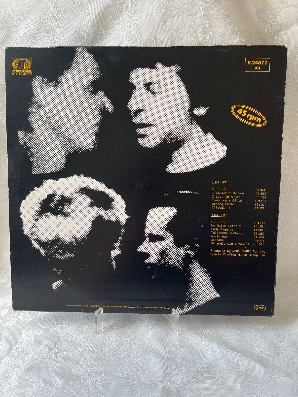 U.K. Subs – Live Kicks LP Vinyl 45rpm Jupiter Records Punk 6.24577