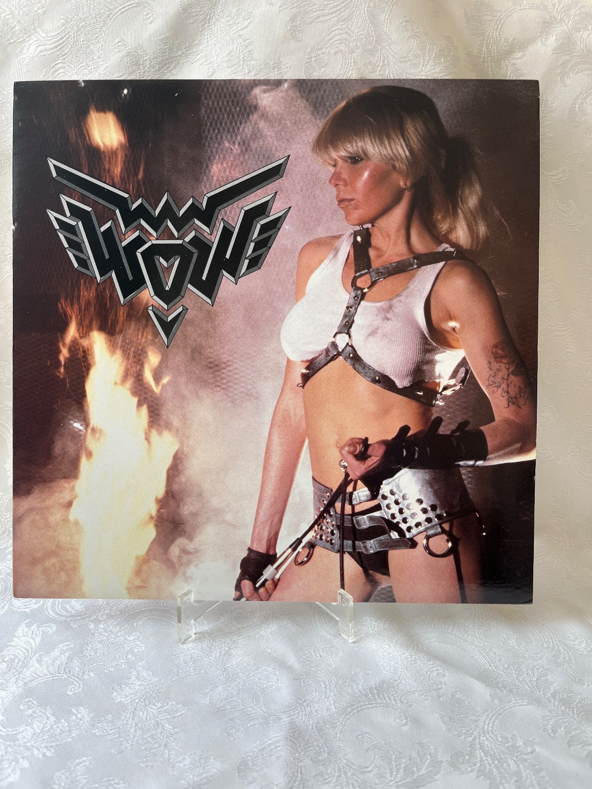 Wendy O. Williams WOW LP Vinyl 1984 Passport Records Plasmatics Hard Rock