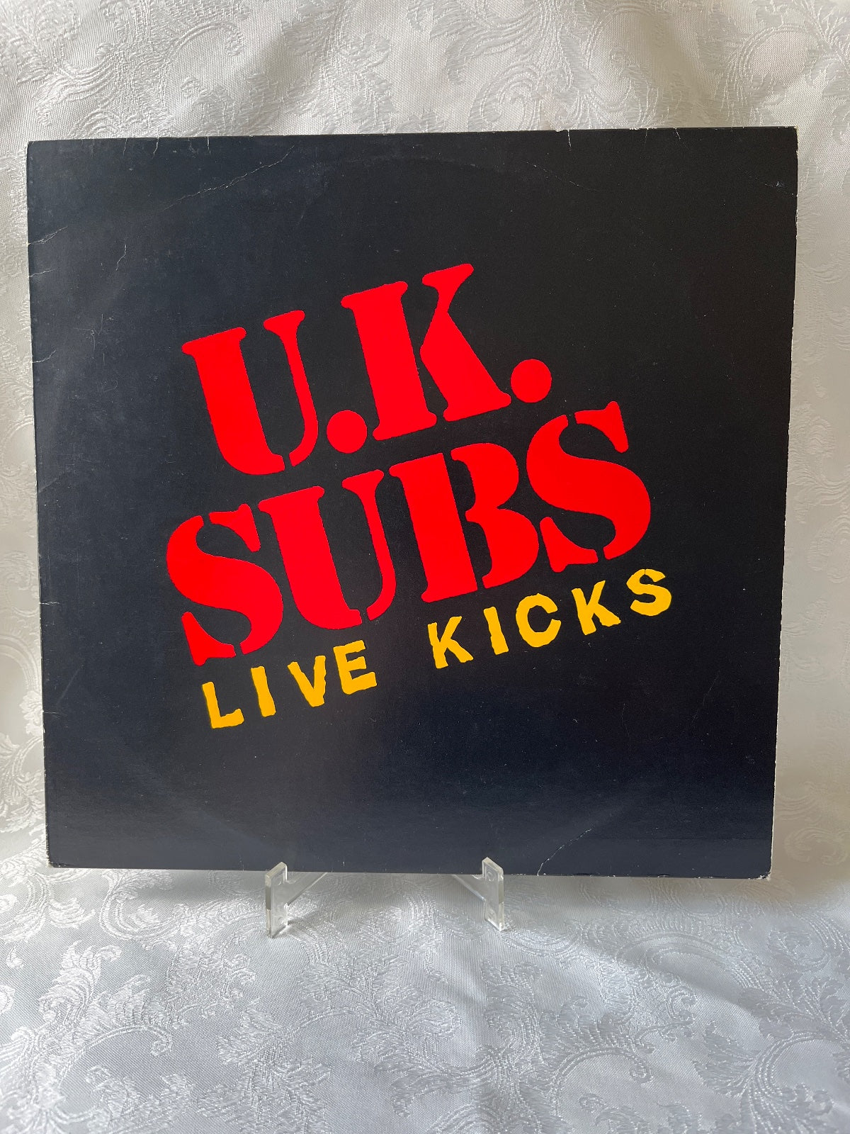 U.K. Subs – Live Kicks LP Vinyl 45rpm Jupiter Records Punk 6.24577