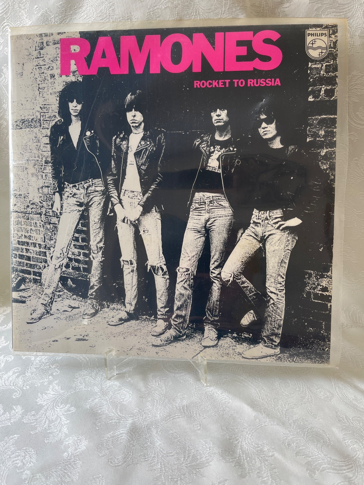 Ramones – Rocket to Russia LP Vinyl 1977 Philips 6370 816 Punk Rock Holland