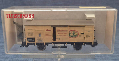 Fleischmann H0 5865 K Güterwagen Gebr. Fleischmann Nürnberg OVP 1:87 Spur0