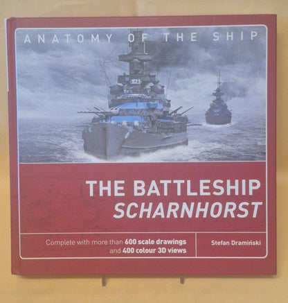 Anatomy of the Ship: The Battleship Scharnhorst – Dramiński 2021 Hardcove Osprey