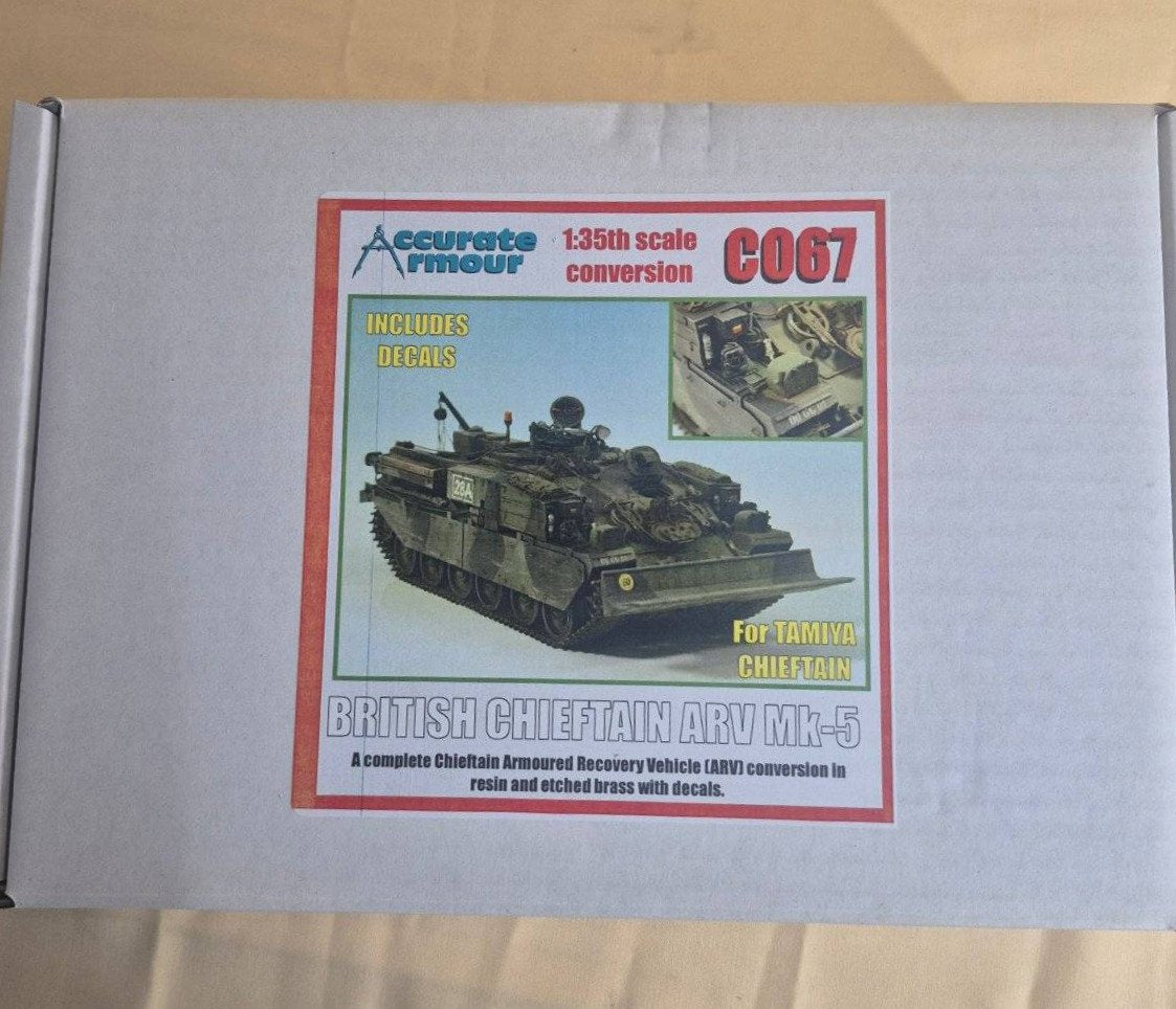 Accurate Armour C067 British Chieftain ARV Mk-5 1:35 Resin Konversion Tamiya