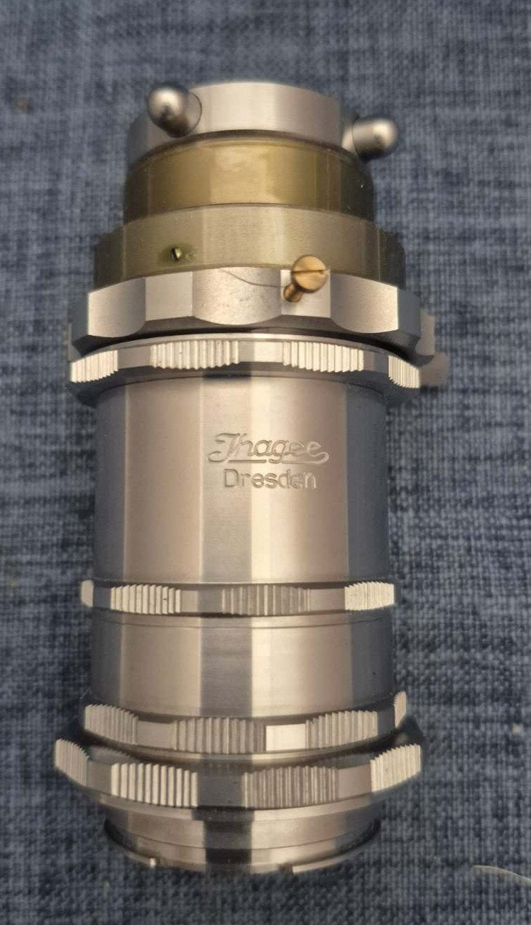 Ihagee Dresden Vintage Kamera Objektiv Linsensystem Aluminium Messing selten