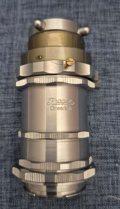 Ihagee Dresden Vintage Kamera Objektiv Linsensystem Aluminium Messing selten