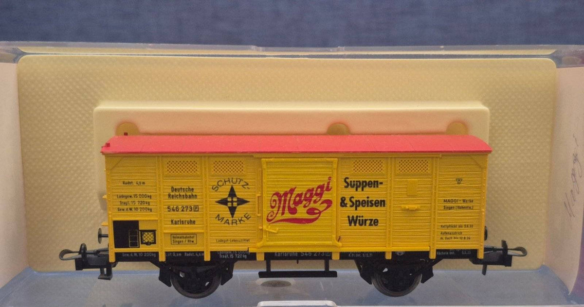 TRIX Güterwagen Maggi Suppen 3602 - 1:87 - H0 - vor 1990