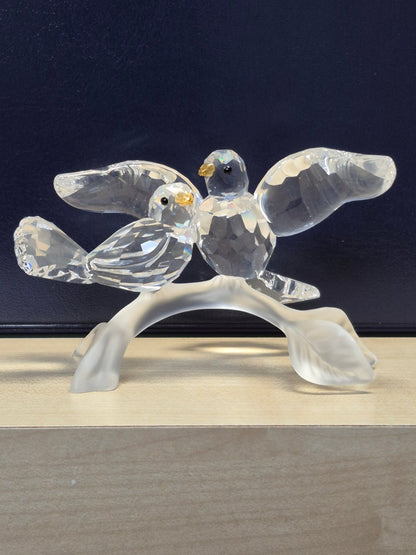 Swarovski - Nr. 657378 - Turteltauben - ca 10,5 cm - Kristallglas