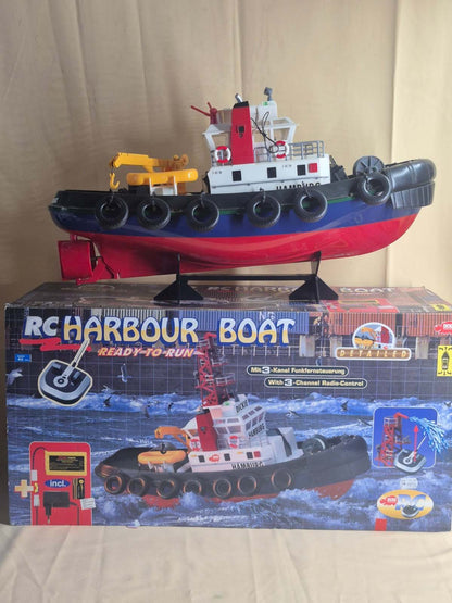Dickie RC Harbour Boat Hamburg Schlepper Funkfernsteuerung 3-Kanal OVP