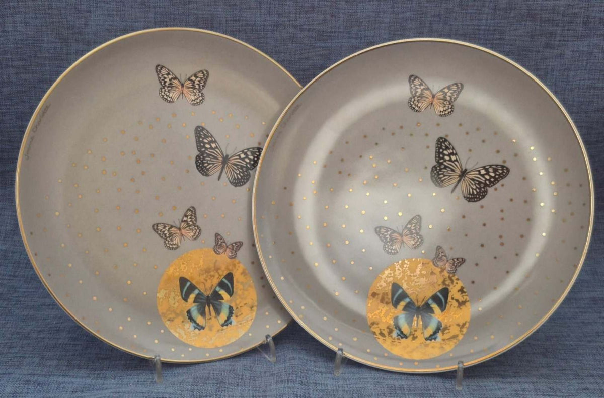 Goebel Artis Orbis Joanna Charlotte Butterflies Porzellan 2 Teller,  22,4 cm