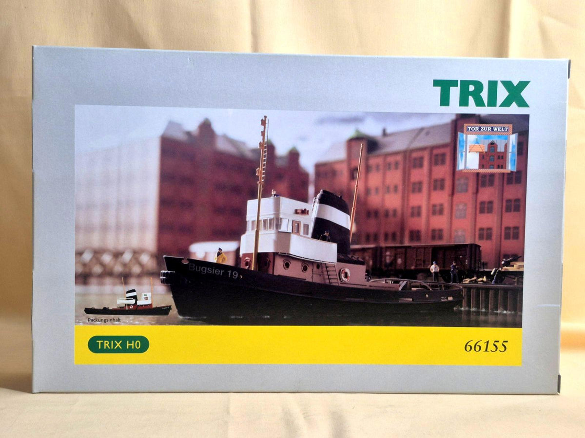 TRIX H0 66155 Bausatz Hafenschlepper Modellschiff 1:87 OVP komplett