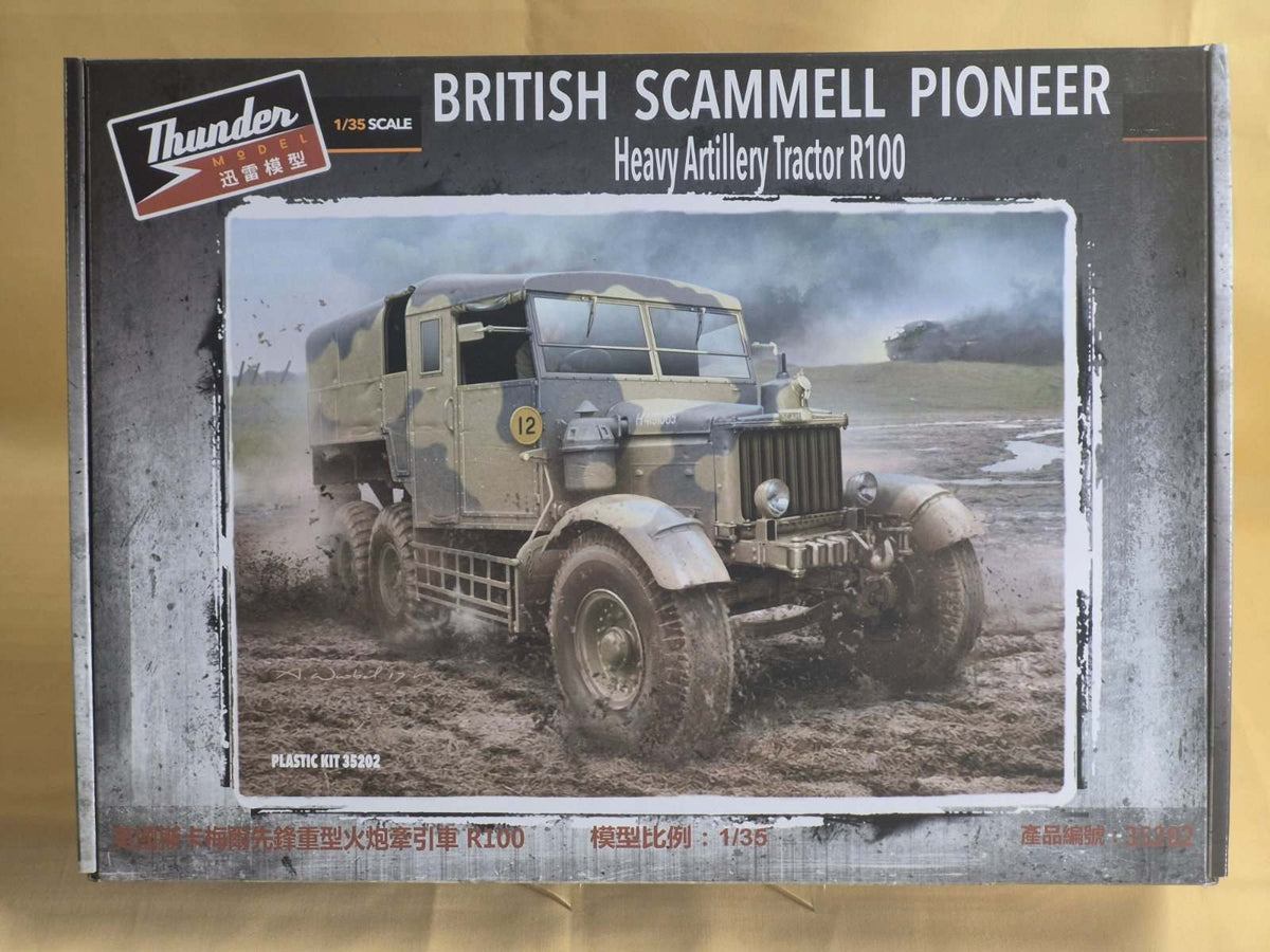 Thunder Model British Scammell Pioneer R100 1:35 Plastikbausatz Kit 35202 WWII
