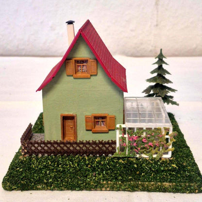 Faller  B270 mit E607 Haus mit Laube Garten Baum H0 Fertigmodell