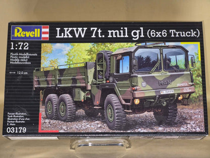 Revell 03179 MAN LKW 7t. mil gl 6x6 Truck Modellbausatz 1:72 Militär