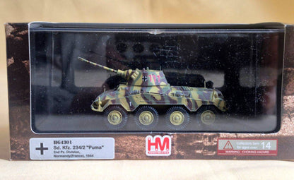 Hobbymaster HG4301 Sd.Kfz. 234/2 Puma 1:72 2nd Pz.Division Normandy 1944