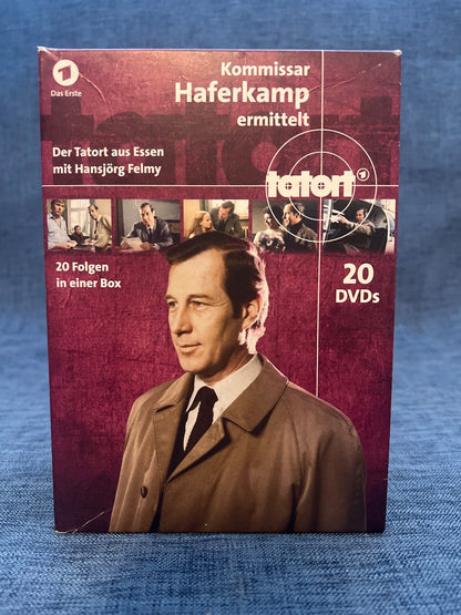 Tatort Kommissar Haferkamp ermittelt 20 DVDs Komplettbox Hansjörg Felmy ARD
