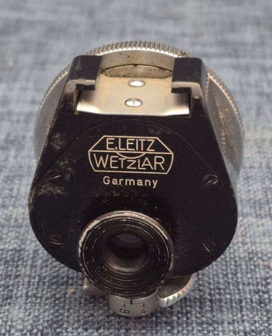 E. Leitz Wetzlar Messsucher Entfernungsmesser Leica Germany SN 66584