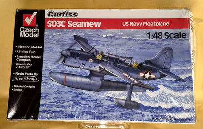 Czech Model Curtiss SO3C Seamew 1:48 US Navy Floatplane Limited Run 4817