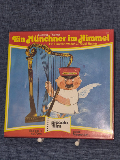 Super 8 Film Ein Münchner im Himmel Ludwig Thoma piccolo film color Magnetton