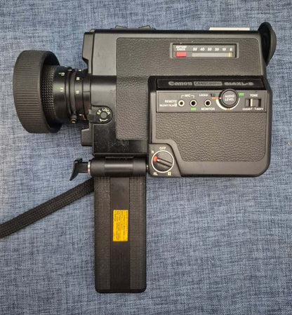Canon Canosound 514XL-S Super 8 Filmkamera  Lens C-8 9-45mm 1:1.4 Macro Bastler
