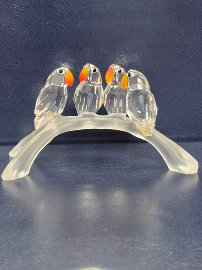 Swarovski - 199123 - Lovebirds - Kristallglas - Sammlerstück - Top