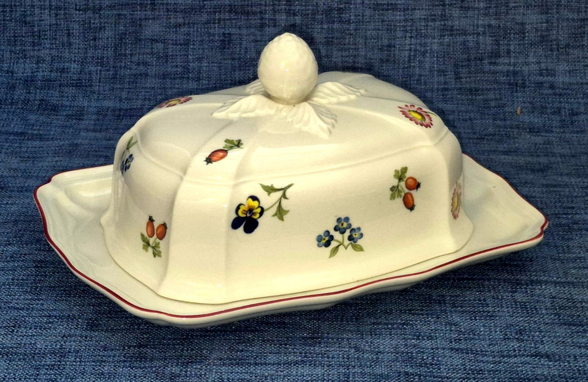 Villeroy & Boch - Petite Fleur - Butterdose - Butteglocke - Porzellan