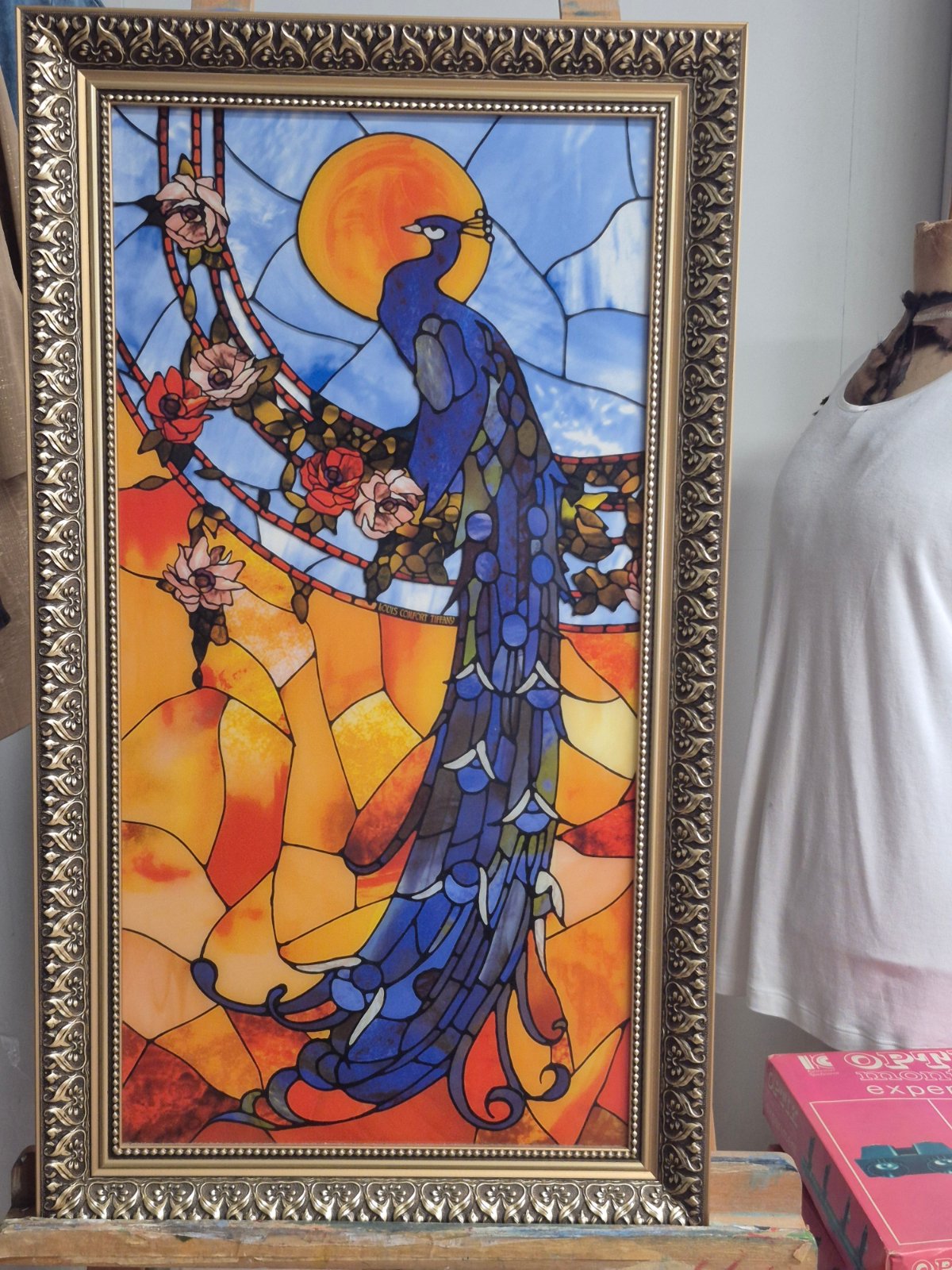 Goebel - Artis Orbis - Louis Comfort Tiffany -Peacock Blue - Ltd.Ed. 014/999