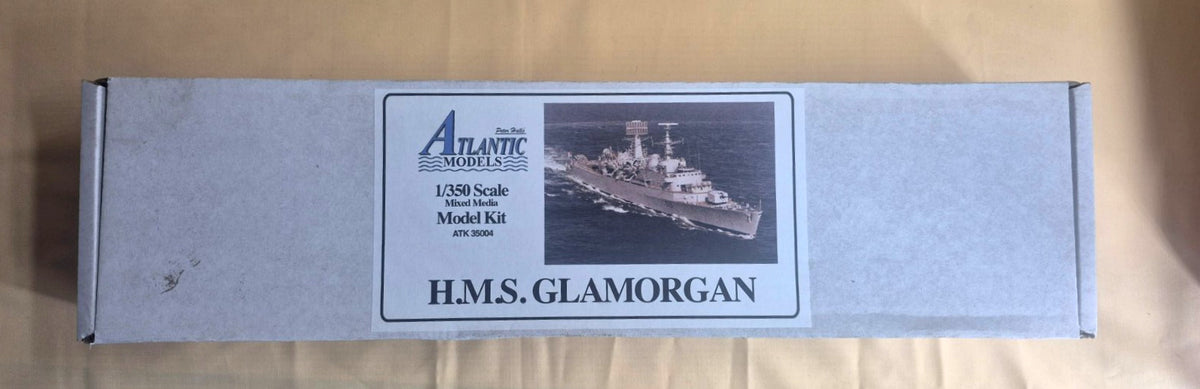 Atlantic Models" HMS Glamorgan" 1/350 Mixed Media Modellbausatz ATK35004