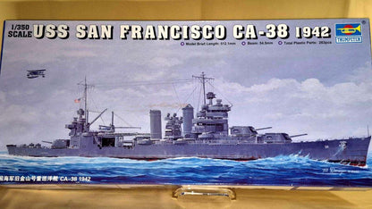 Trumpeter 1/350 USS San Francisco CA-38 1942 Modellbausatz OVP 05309 263 Teile