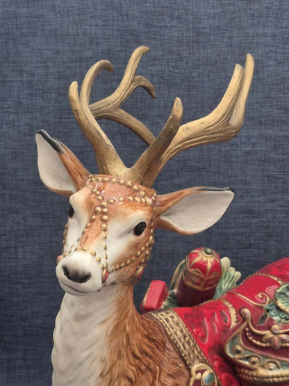 Fitz and Floyd - Goebel Porzellan - Rendeer - Rentier - Weihnachten