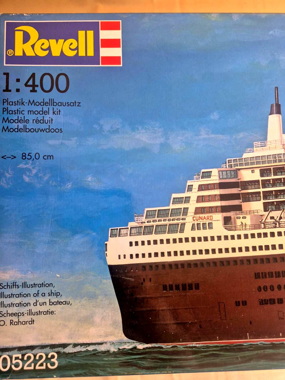 Revell 05223 Ocean Liner "Queen Mary 2" Modellbausatz 1:400 85cm OVP ungebaut