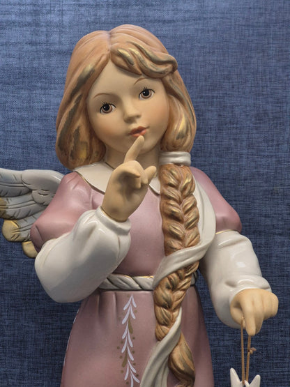 Goebel Schutzengel Zauberhafter Abendstern LTD ED /399 Porzellan Engel Figur