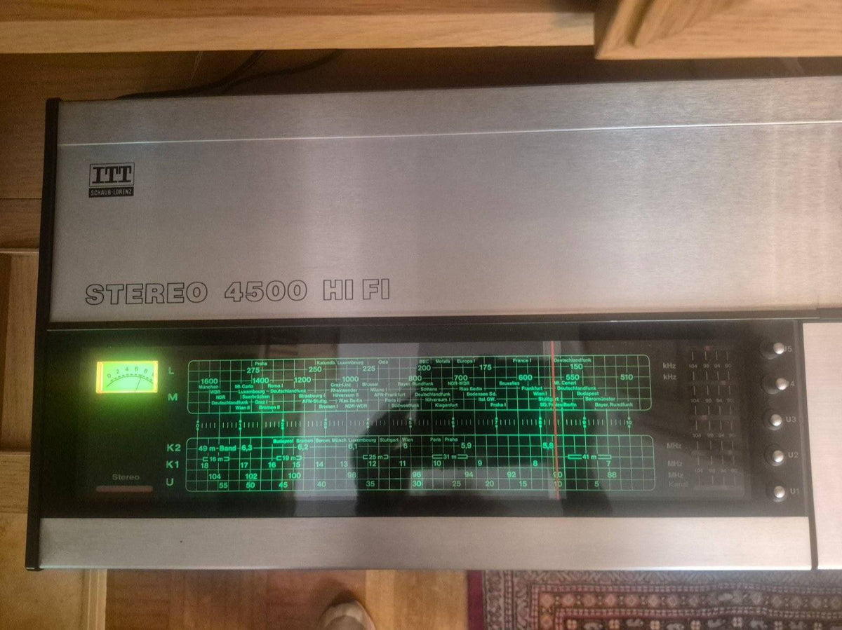ITT Schaub-Lorenz Stereo 4500 HiFi Regie  Receiver Tuner 70er Jahre