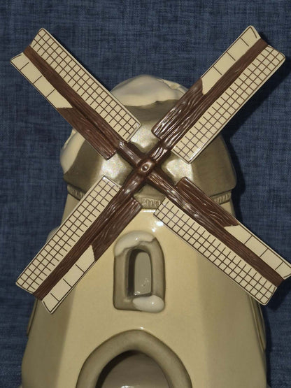 Goebel Weihnacht Keramik Windmühle Teelichthalter Weihnachten Deko 24 cm