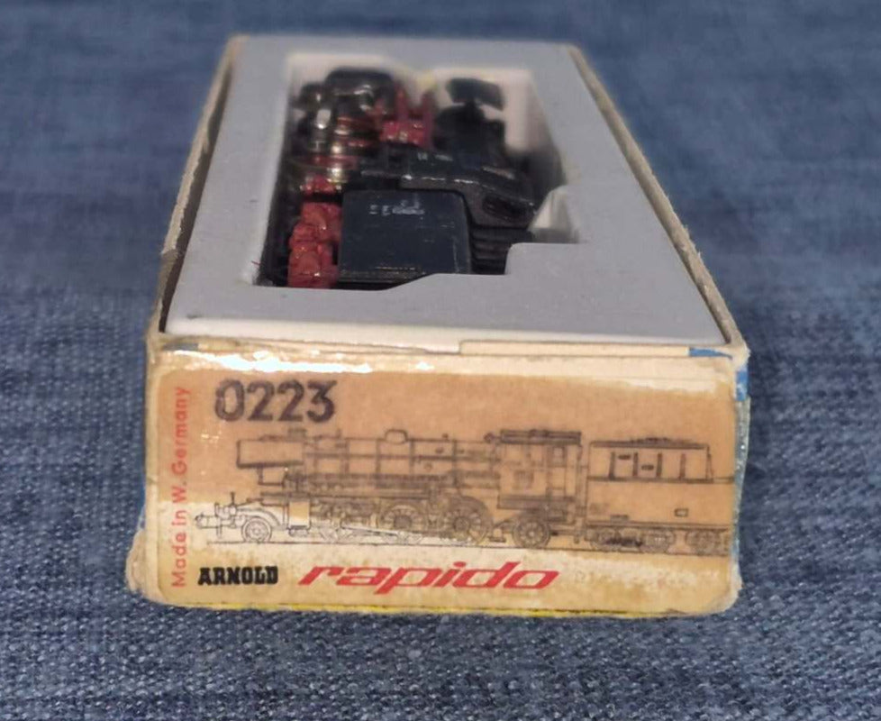 Arnold Rapido N Spur Dampflok BR 23 105 DB mit Tender Art.0223 OVP getestet