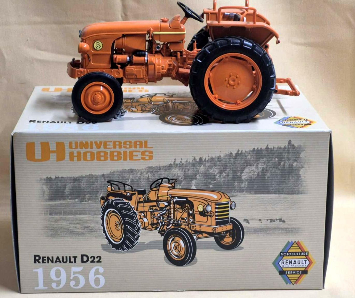 Universal Hobbies Renault D22 1956 Traktor Modell 1:16 Sammlermodell OVP unbesp.