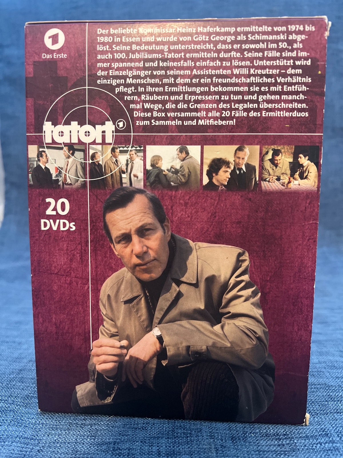 Tatort Kommissar Haferkamp ermittelt 20 DVDs Komplettbox Hansjörg Felmy ARD