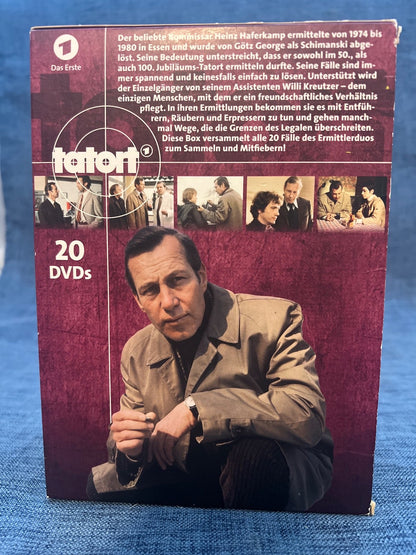 Tatort Kommissar Haferkamp ermittelt 20 DVDs Komplettbox Hansjörg Felmy ARD