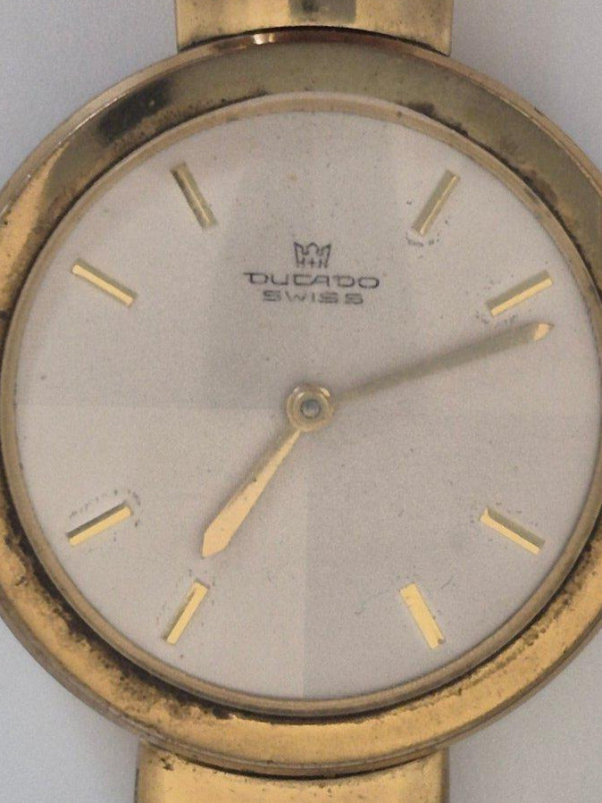 Ducado Swiss Uhr eingearbeitet in einen Brieföffner - Handaufzug Mid Century