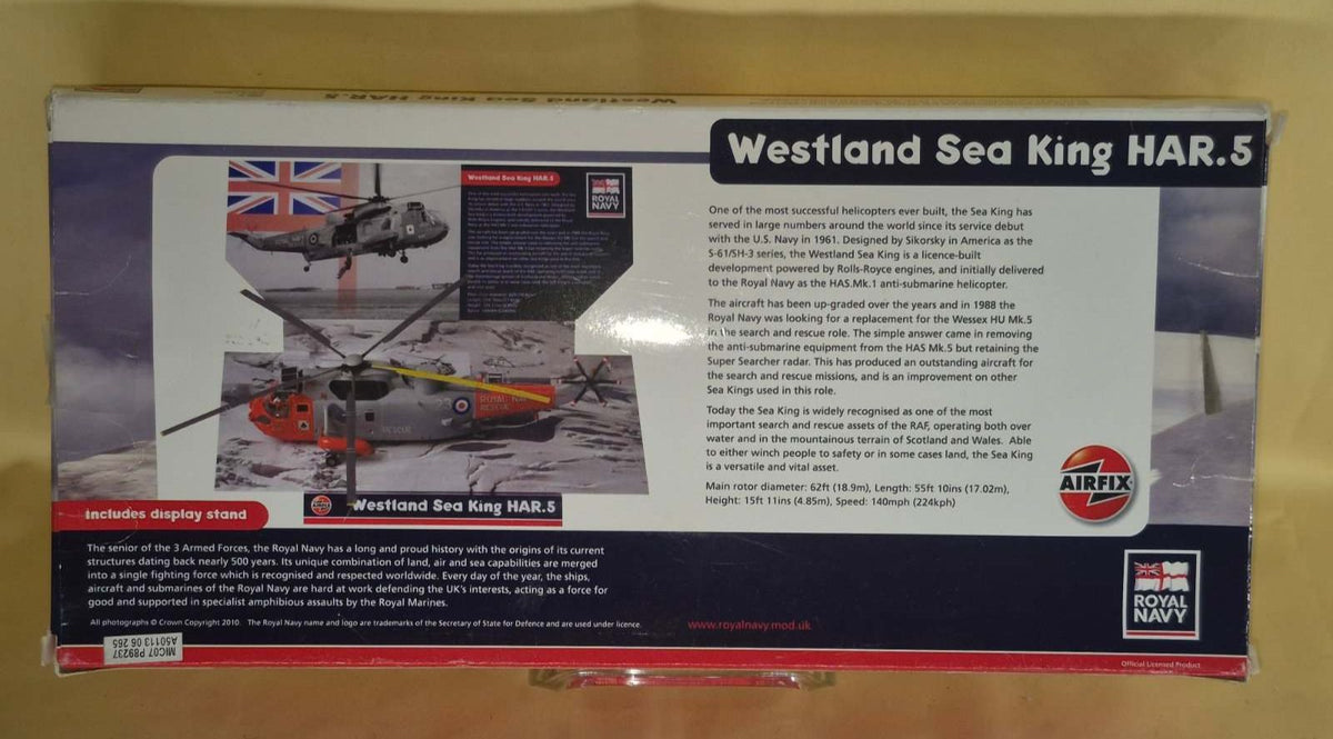 Airfix Westland Sea King HAR.5 Modellbausatz 1:72 Royal Navy Hubschrauber
