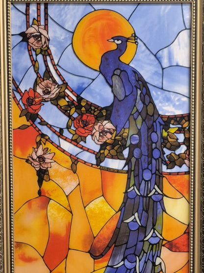 Goebel - Artis Orbis - Louis Comfort Tiffany -Peacock Blue - Ltd.Ed. 014/999