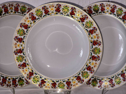 Rosenthal Porzellan Suppenteller 3er Set Björn Wiinblad Frohe Weihnachten