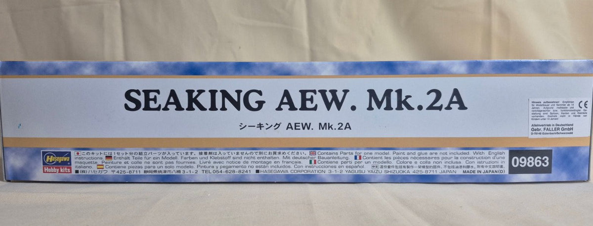 Hasegawa 09863 Sea King AEW Mk.2A 1:48 Special Version Modellbausatz OVP