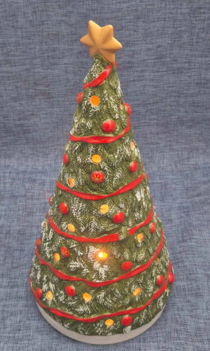 Villeroy & Boch Keramik Weihnachtsbaum Teelichthalter Windlicht Advent Deko