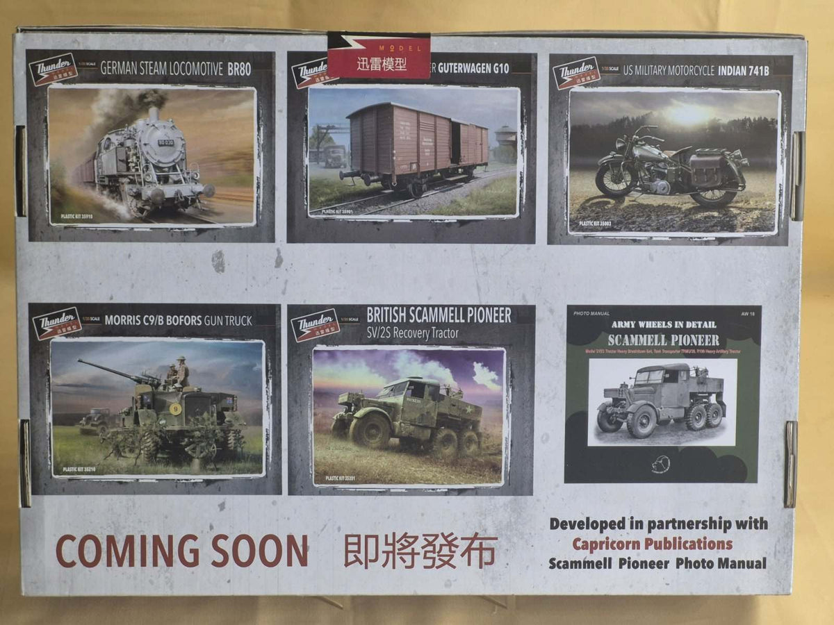 Thunder Model British Scammell Pioneer R100 1:35 Plastikbausatz Kit 35202 WWII