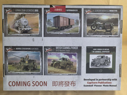 Thunder Model British Scammell Pioneer R100 1:35 Plastikbausatz Kit 35202 WWII