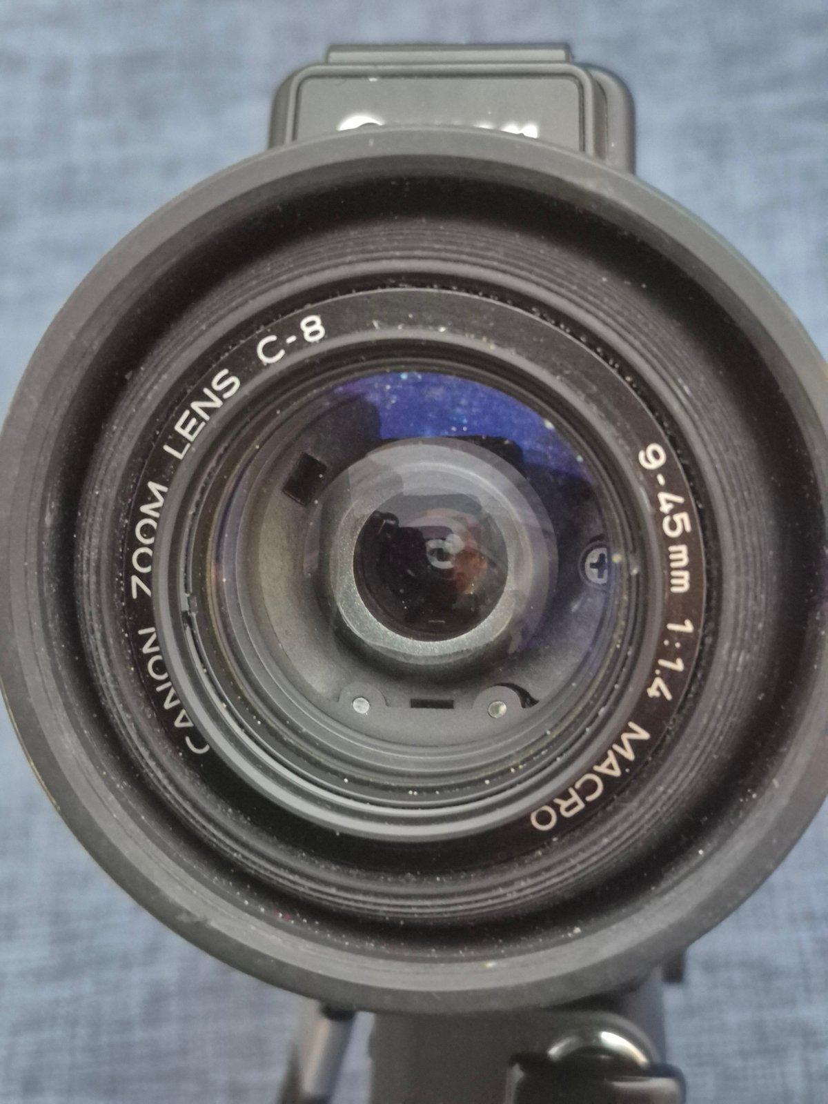 Canon Canosound 514XL-S Super 8 Filmkamera  Lens C-8 9-45mm 1:1.4 Macro Bastler