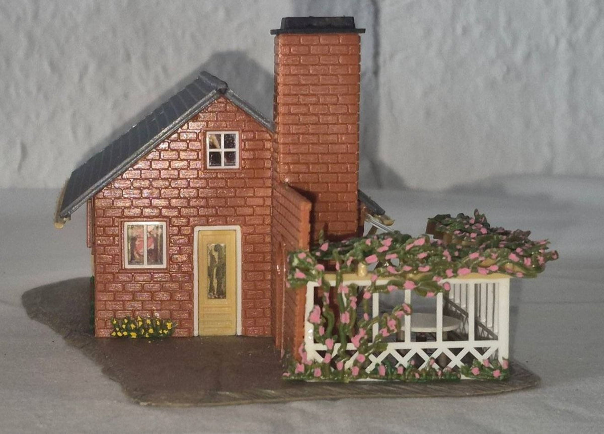 Faller B 264 Modellhaus Sommerhaus B264 Fertigmodell Spur H0 Eisenbahn Anlage