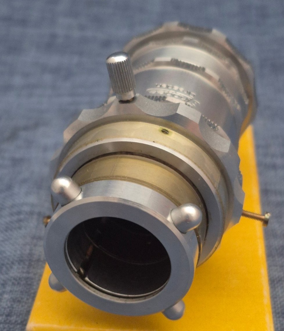 Ihagee Dresden Vintage Kamera Objektiv Linsensystem Aluminium Messing selten