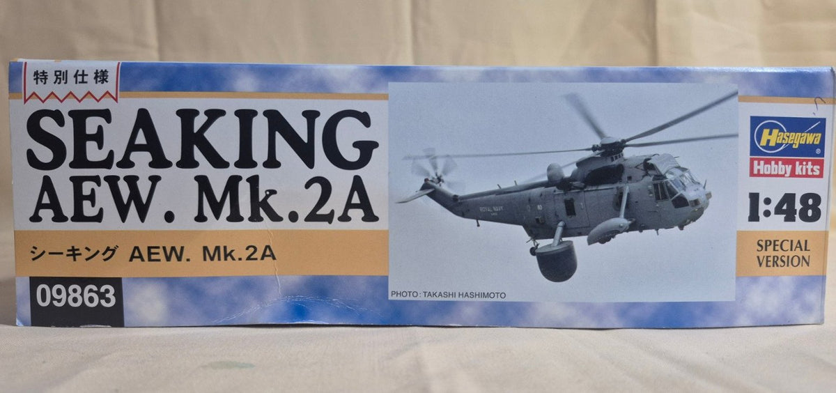 Hasegawa 09863 Sea King AEW Mk.2A 1:48 Special Version Modellbausatz OVP