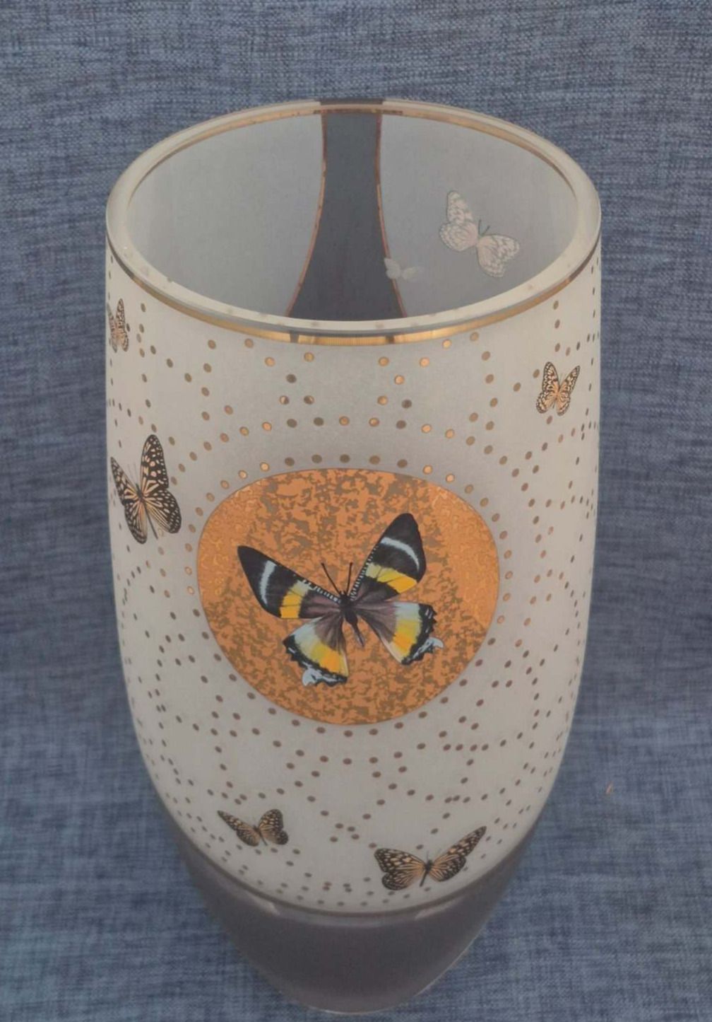 Goebel - Artis Orbis - Joanna Charlotte - Bodenvase - Golddekor - 30 cm